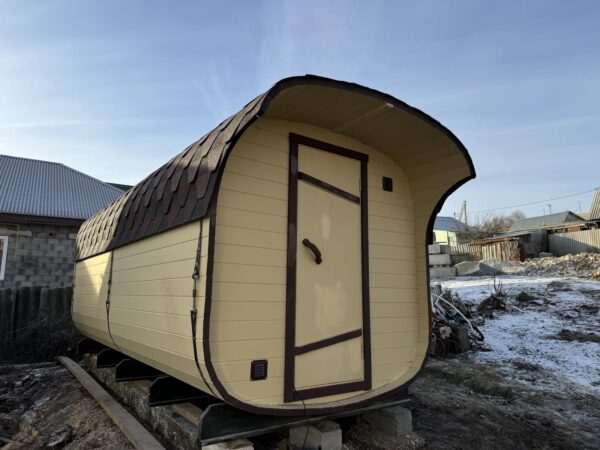 Баня 5м с торцевым входом