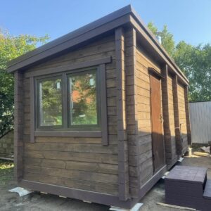 Баня из Бруса 90 (6х2.5метра) 3 секции - изображение 3