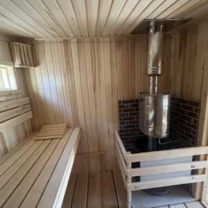 Баня из Бруса 90 (6х2.5метра) 3 секции - изображение 8