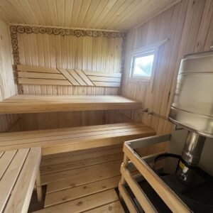 Баня из минибруса 5м с боковым ходом на 2 отделения - изображение 17