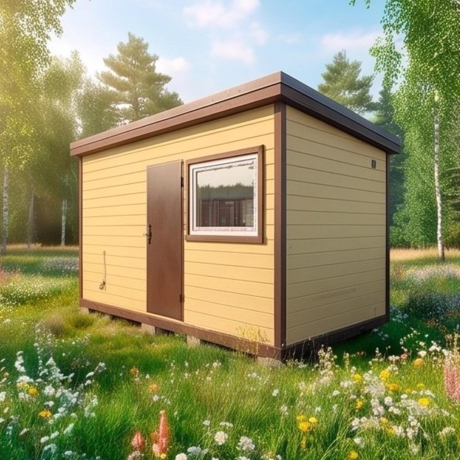 Баня Каркасная 6x2,40м. 2 секции - изображение 1