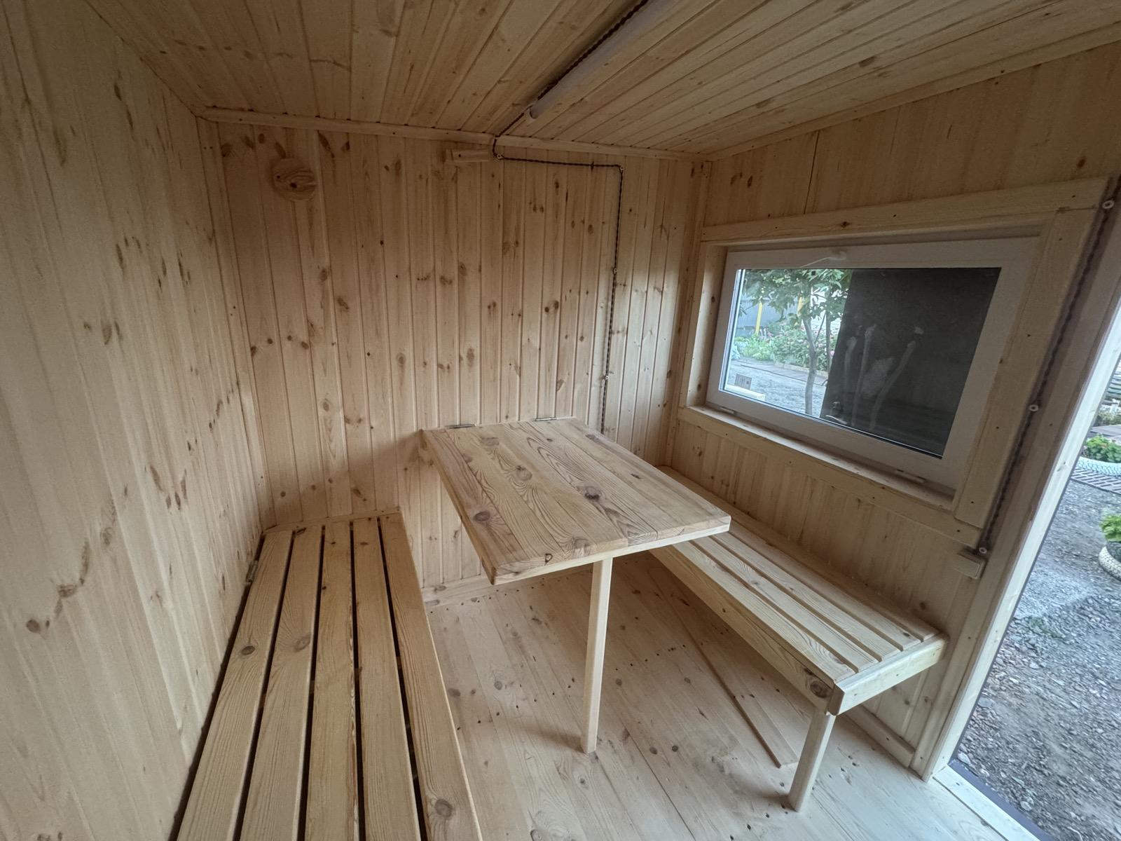 Баня Каркасная 6x2,40м. 2 секции - изображение 10