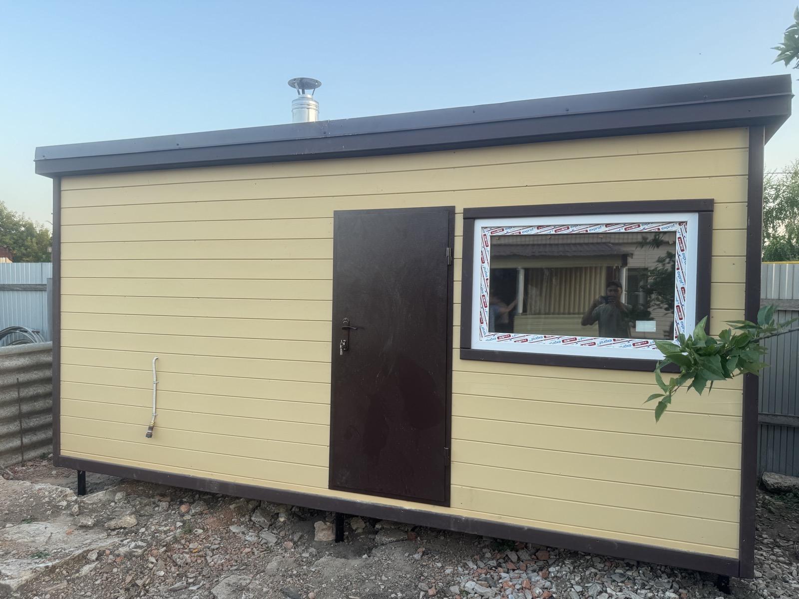 Баня Каркасная 6x2,40м. 2 секции - изображение 2