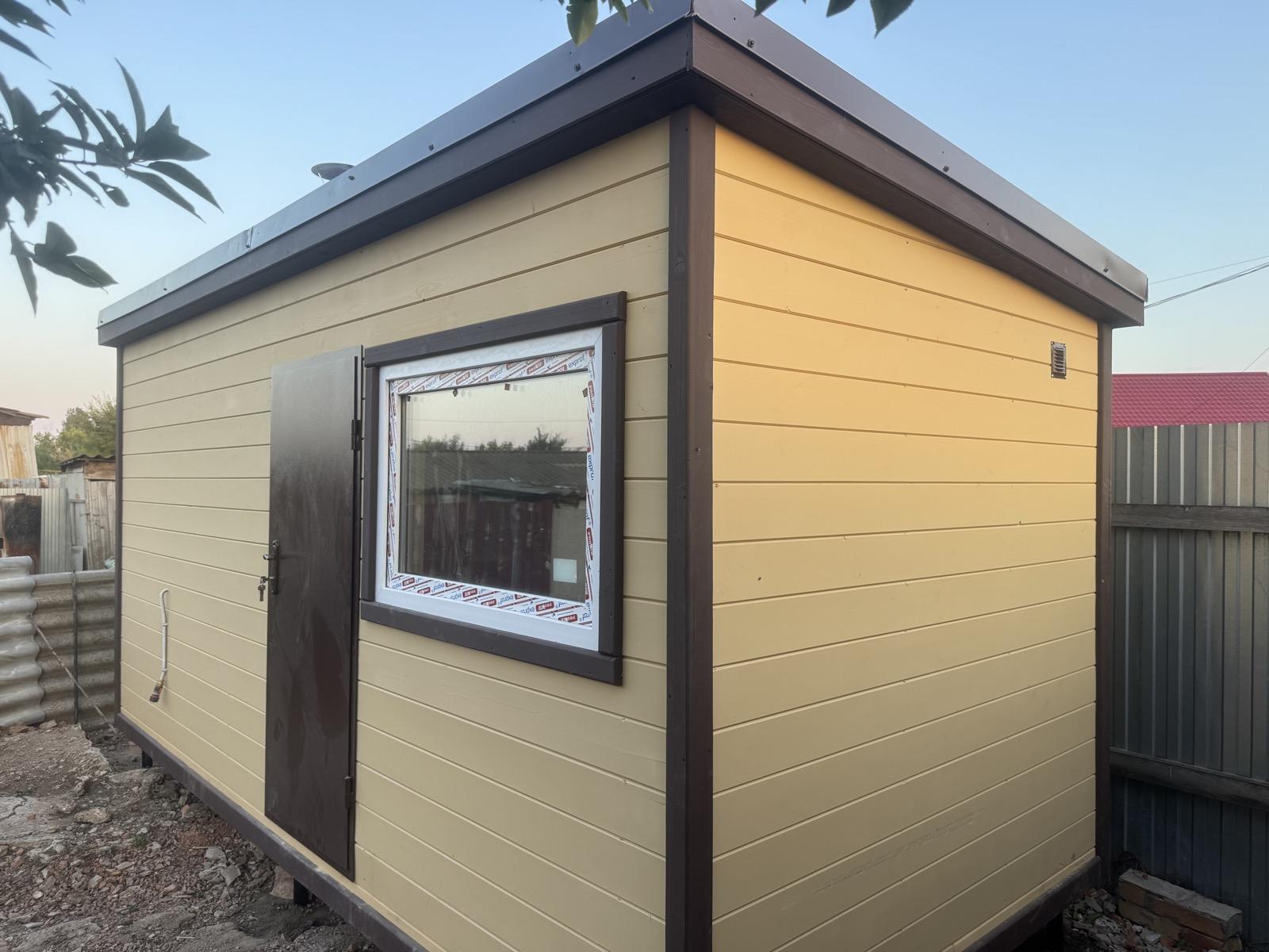 Баня Каркасная 6x2,40м. 2 секции - изображение 3
