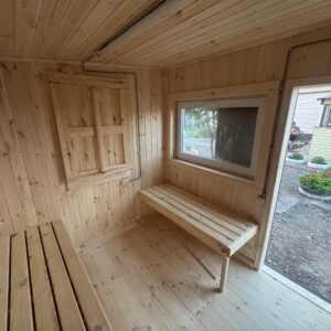 Баня Каркасная 6x2,40м. 2 секции - изображение 4