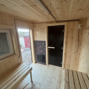 Баня Каркасная 6x2,40м. 2 секции - изображение 5