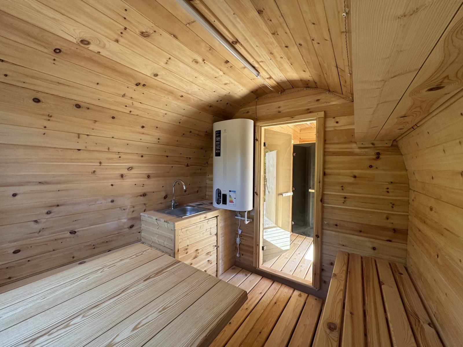 Баня Купол 7x2,3м - изображение 9
